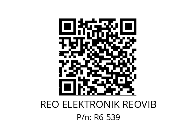   REO ELEKTRONIK REOVIB R6-539