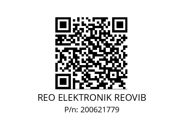   REO ELEKTRONIK REOVIB 200621779