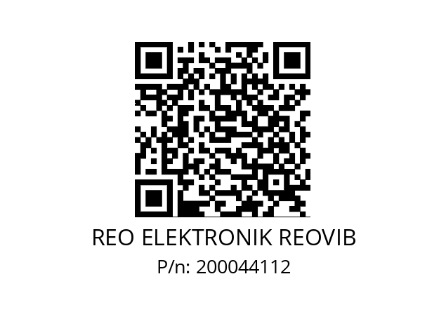   REO ELEKTRONIK REOVIB 200044112