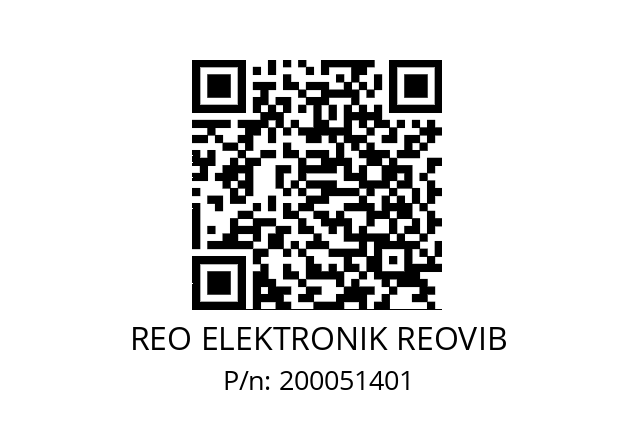   REO ELEKTRONIK REOVIB 200051401