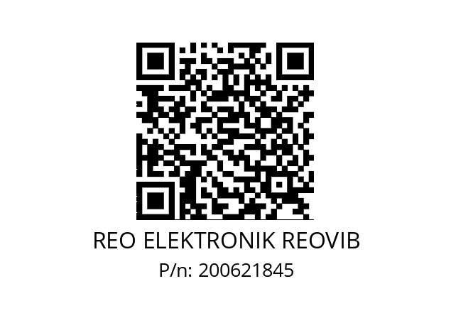   REO ELEKTRONIK REOVIB 200621845