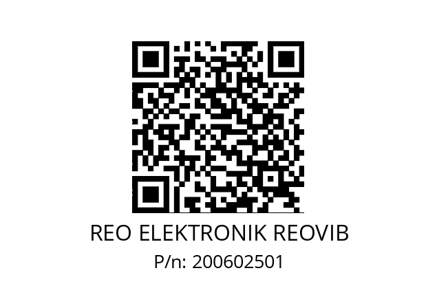   REO ELEKTRONIK REOVIB 200602501