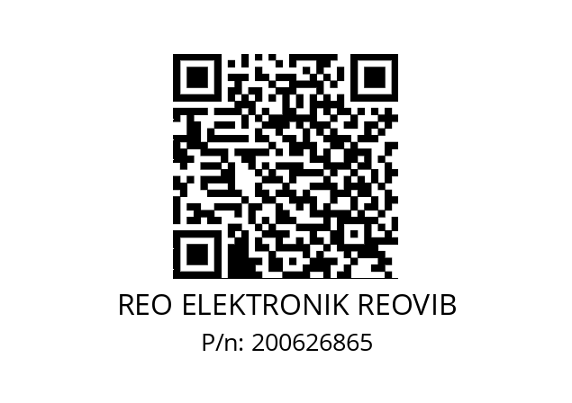   REO ELEKTRONIK REOVIB 200626865