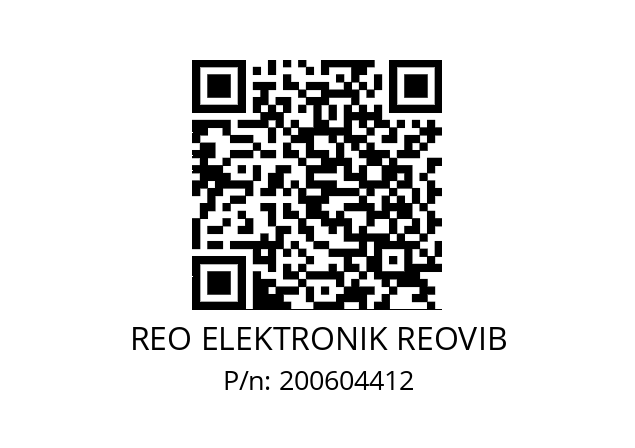   REO ELEKTRONIK REOVIB 200604412