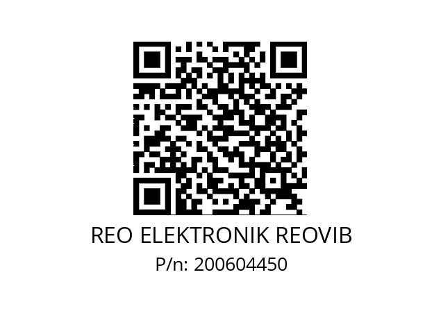   REO ELEKTRONIK REOVIB 200604450