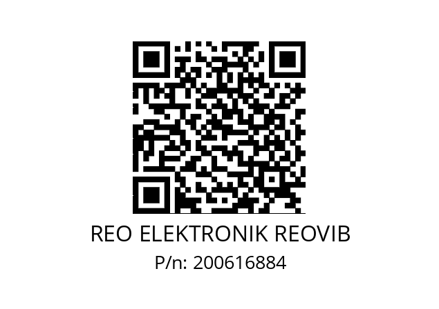   REO ELEKTRONIK REOVIB 200616884