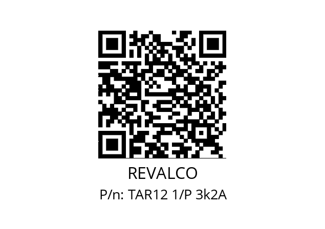   REVALCO TAR12 1/P 3k2A