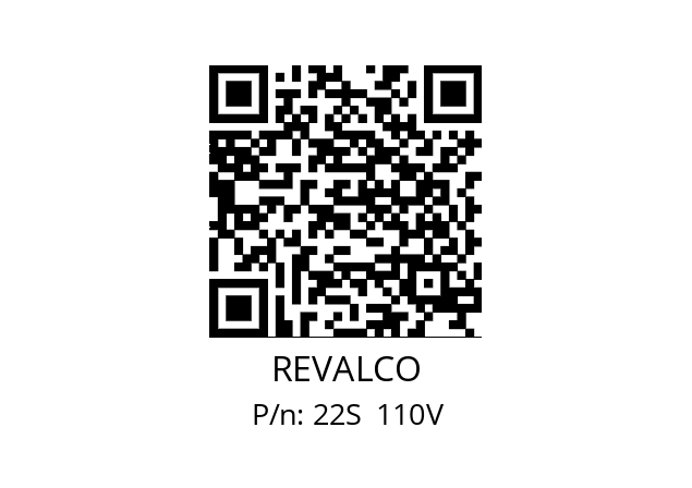   REVALCO 22S  110V