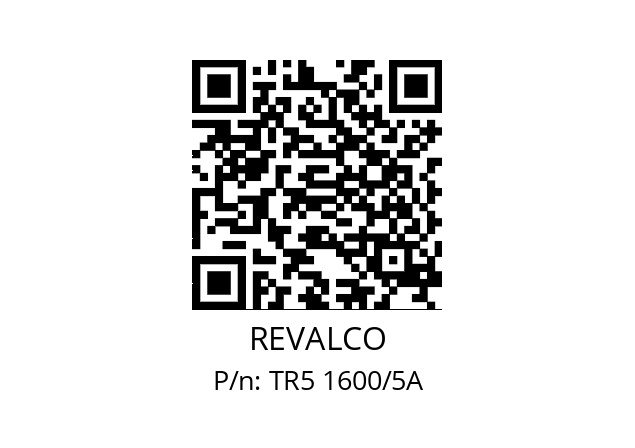   REVALCO TR5 1600/5A