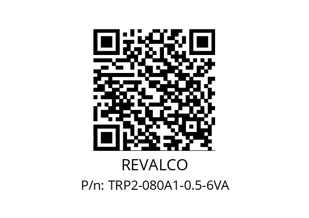   REVALCO TRP2-080A1-0.5-6VA