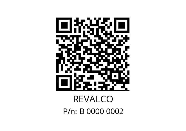   REVALCO B 0000 0002