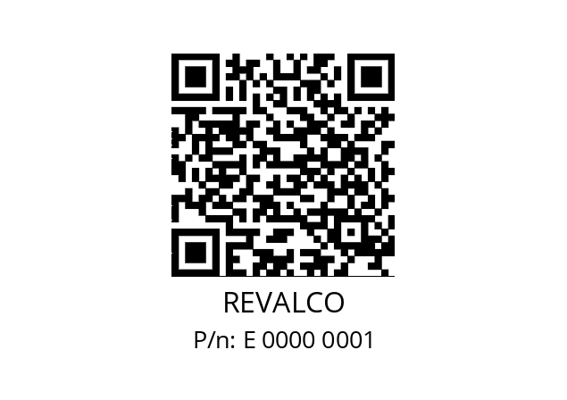   REVALCO E 0000 0001