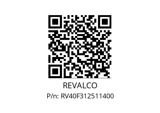   REVALCO RV40F312511400