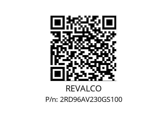   REVALCO 2RD96AV230GS100