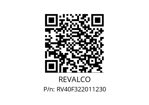   REVALCO RV40F322011230