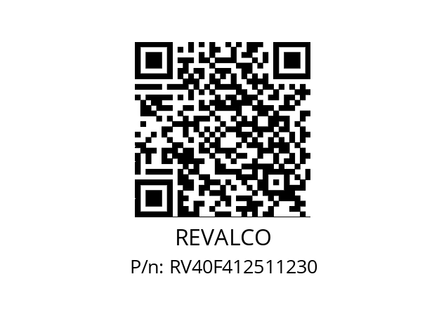   REVALCO RV40F412511230