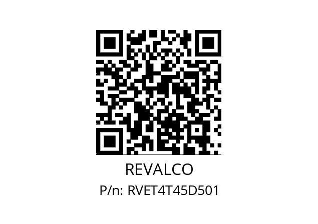   REVALCO RVET4T45D501