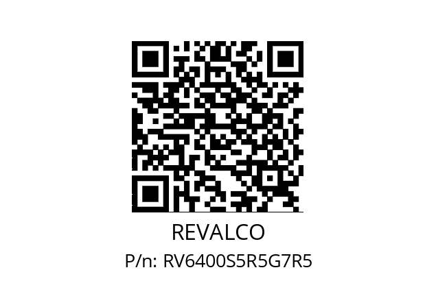   REVALCO RV6400S5R5G7R5