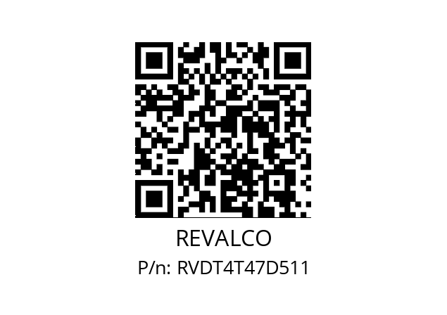   REVALCO RVDT4T47D511