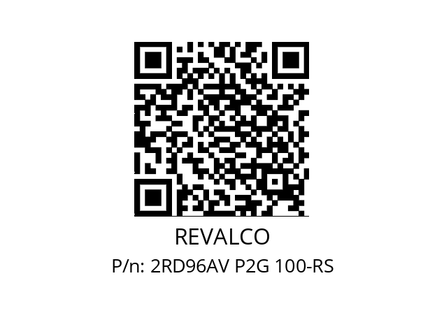   REVALCO 2RD96AV P2G 100-RS