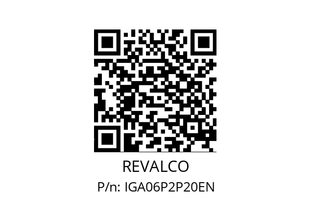   REVALCO IGA06P2P20EN