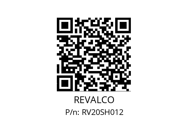   REVALCO RV20SH012