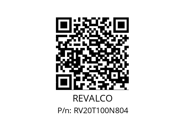   REVALCO RV20T100N804