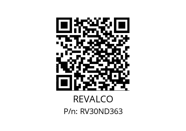   REVALCO RV30ND363