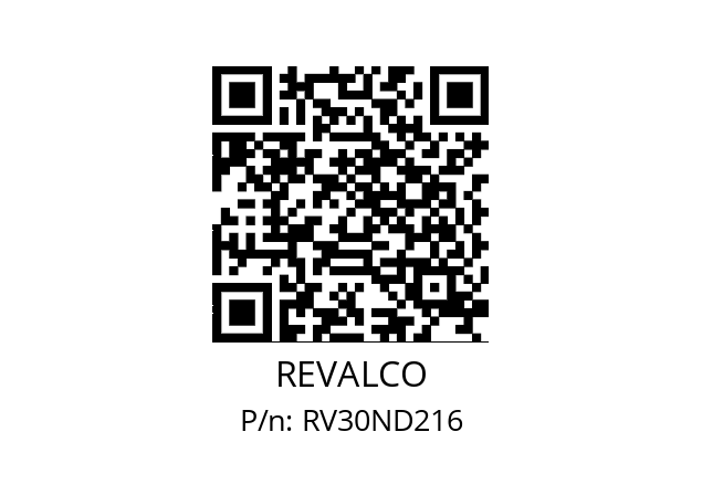   REVALCO RV30ND216