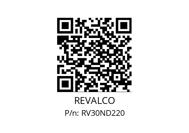   REVALCO RV30ND220