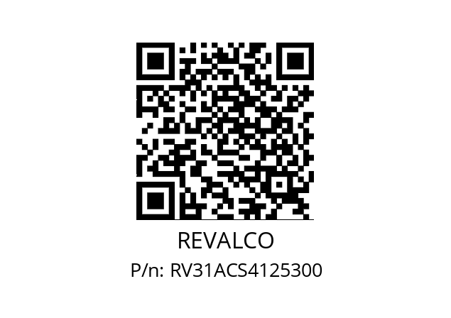   REVALCO RV31ACS4125300