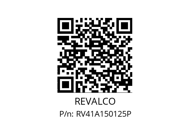   REVALCO RV41A150125P