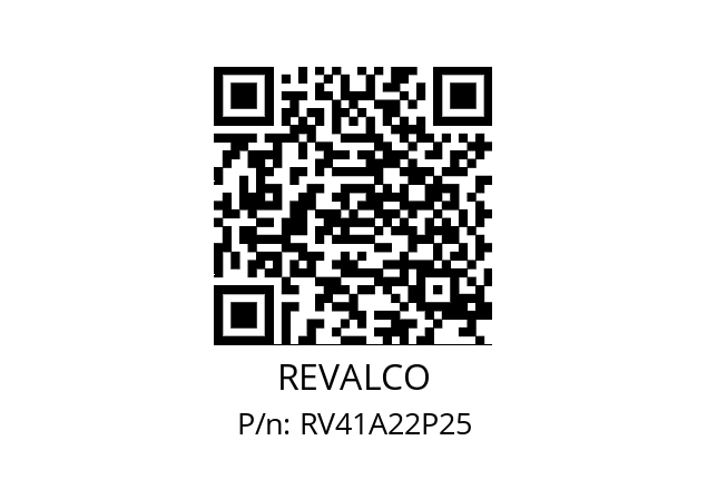   REVALCO RV41A22P25