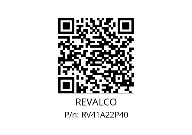   REVALCO RV41A22P40