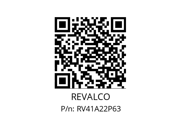   REVALCO RV41A22P63