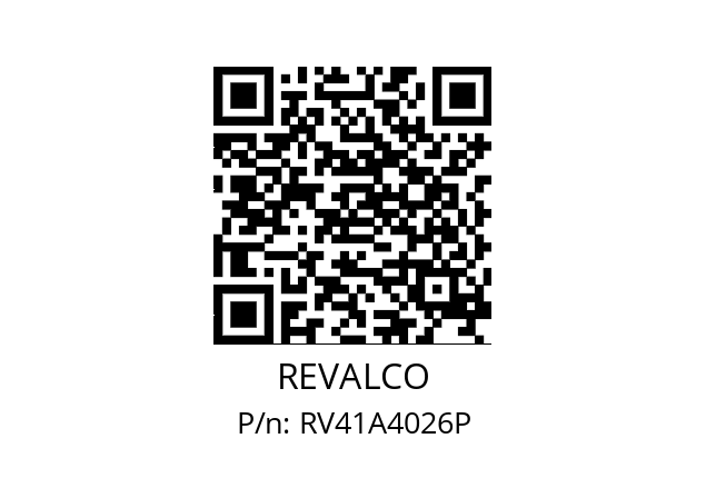   REVALCO RV41A4026P