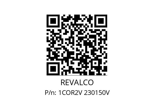   REVALCO 1COR2V 230150V