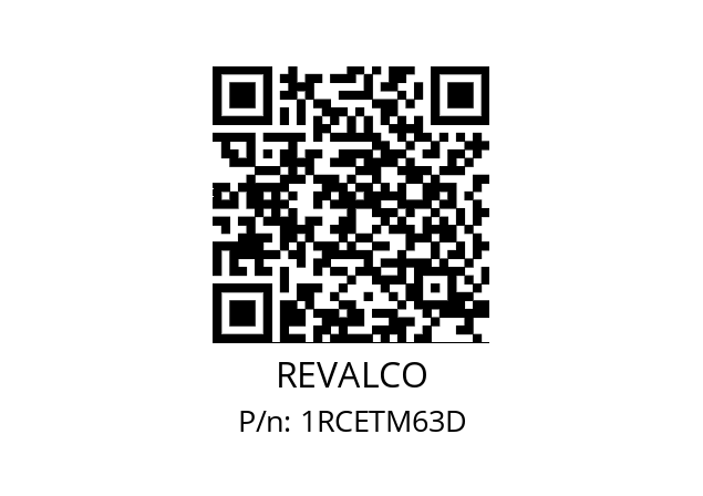   REVALCO 1RCETM63D