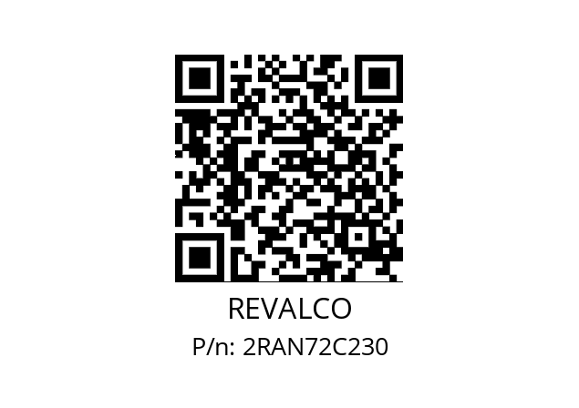   REVALCO 2RAN72C230