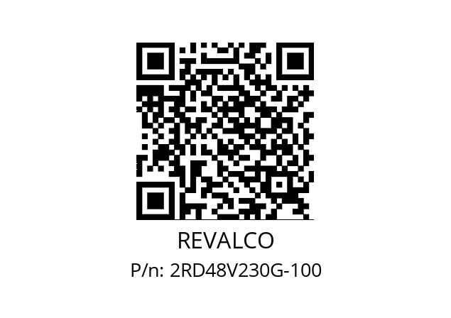   REVALCO 2RD48V230G-100