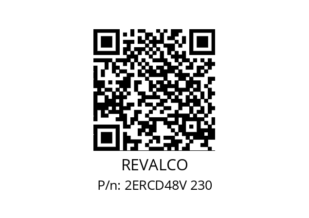   REVALCO 2ERCD48V 230