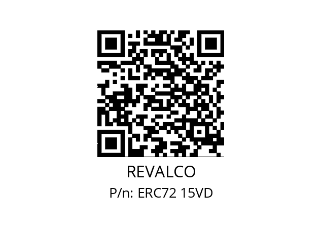   REVALCO ERC72 15VD