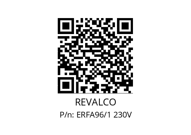   REVALCO ERFA96/1 230V