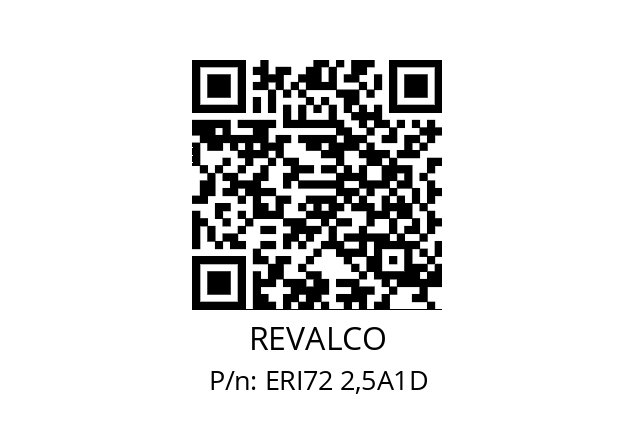   REVALCO ERI72 2,5A1D