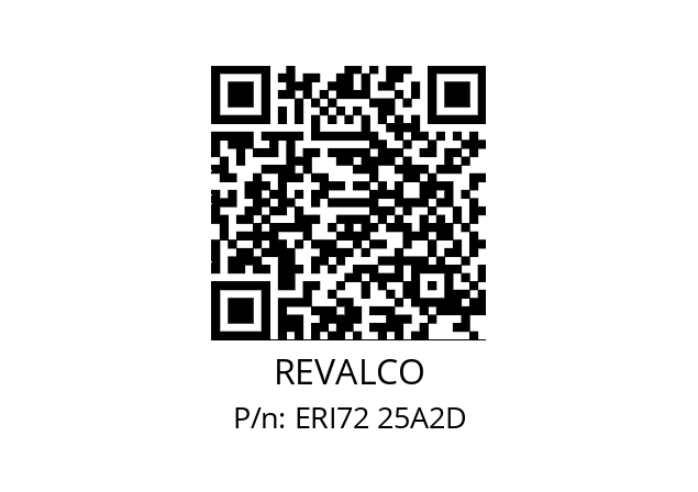   REVALCO ERI72 25A2D