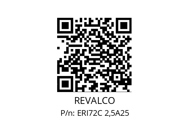   REVALCO ERI72C 2,5A25