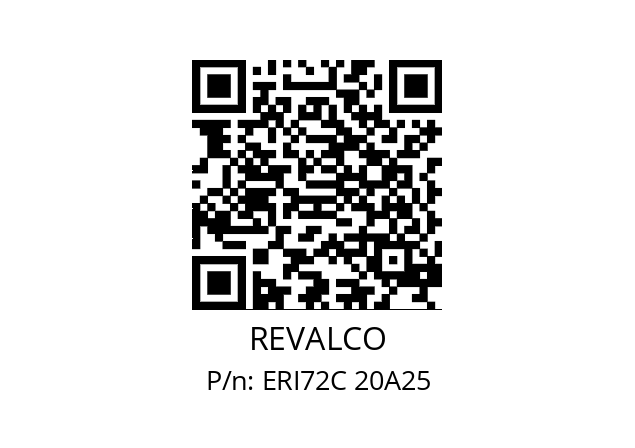   REVALCO ERI72C 20A25