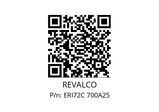   REVALCO ERI72C 700A25