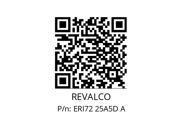   REVALCO ERI72 25A5D A