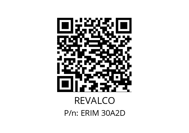   REVALCO ERIM 30A2D